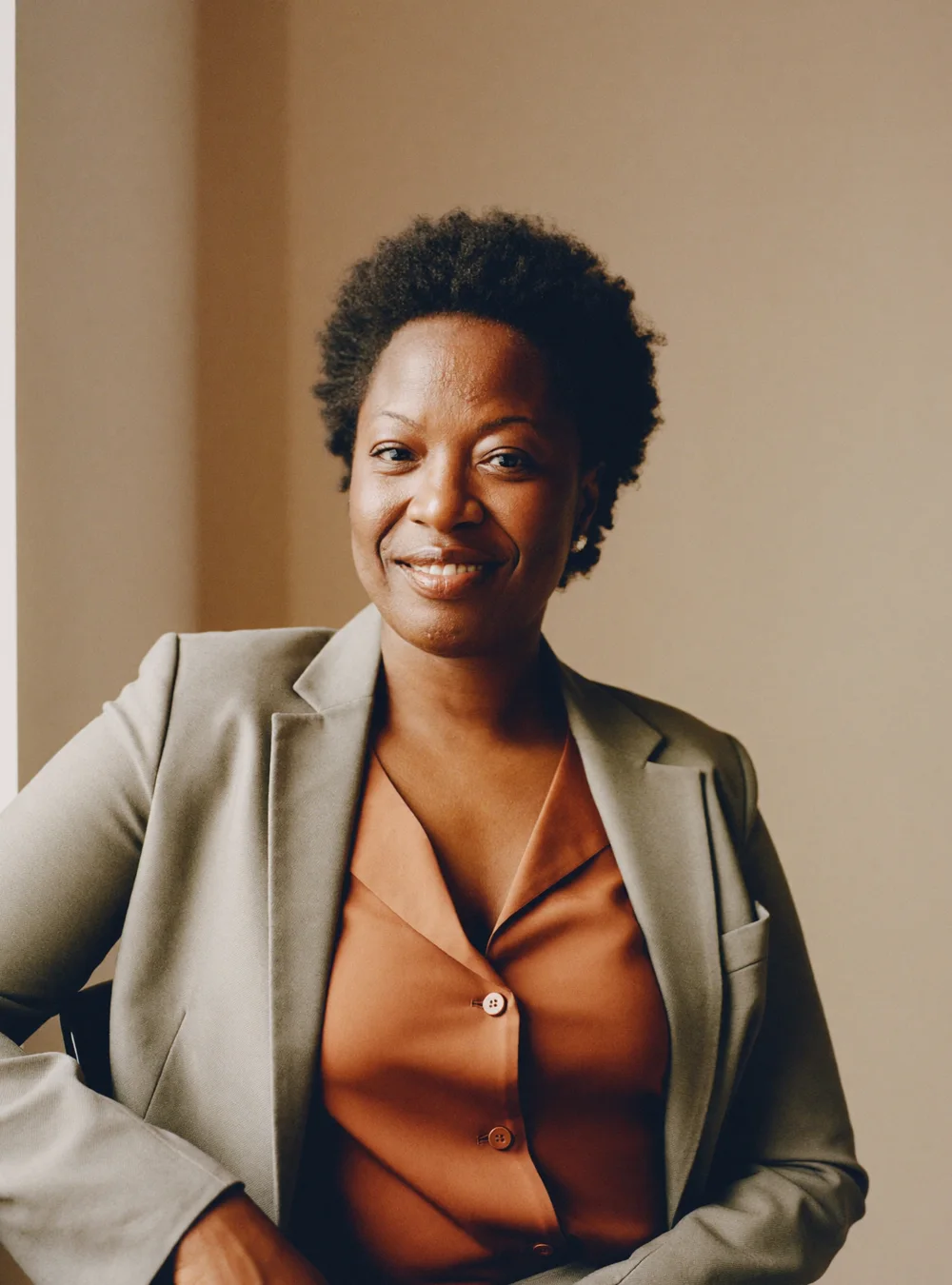Portrait of Grace Okafor, attorney